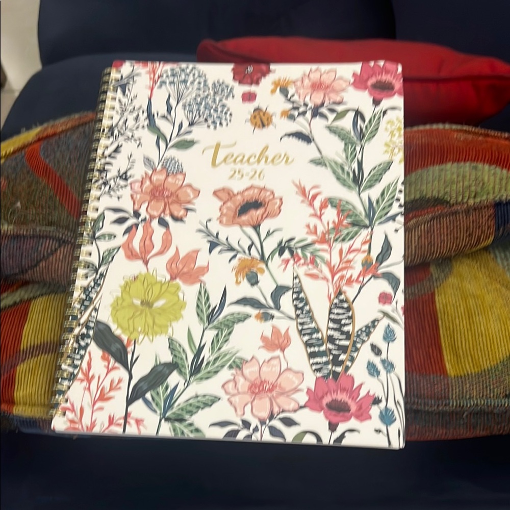 Floral Teacher Planner